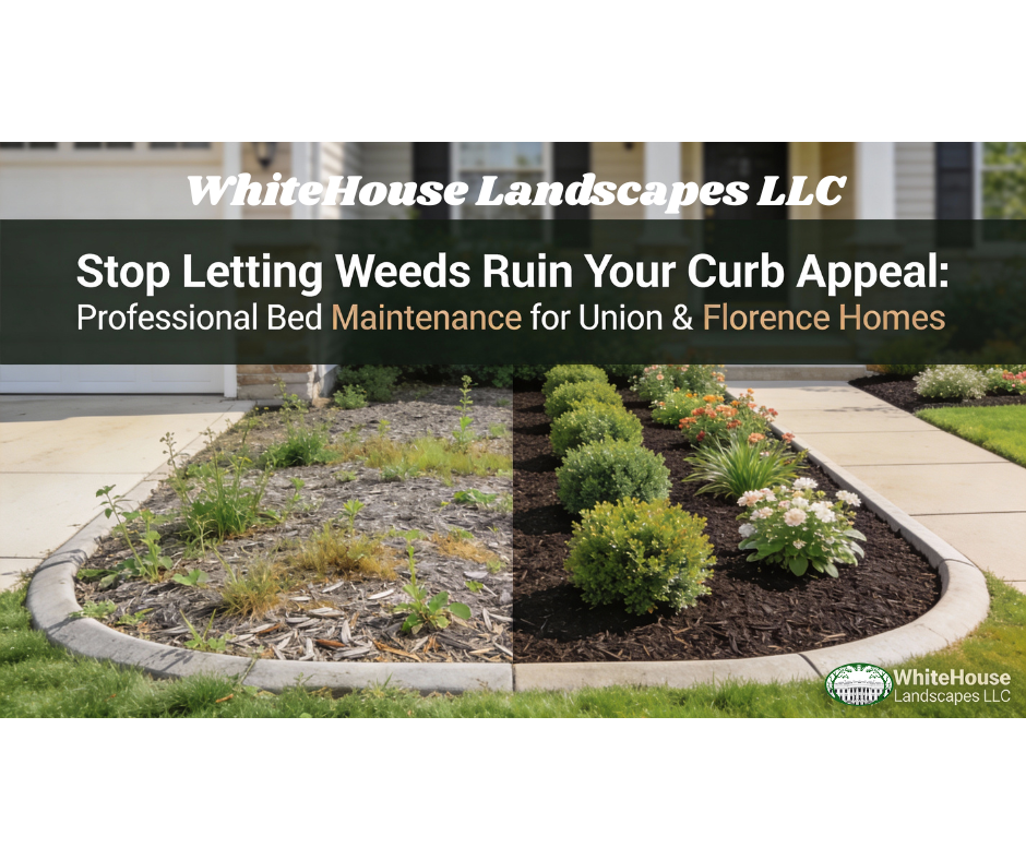 Stop Letting Weeds Ruin Your Curb Appeal: Professional Bed Maintenance for Union & Florence Homes