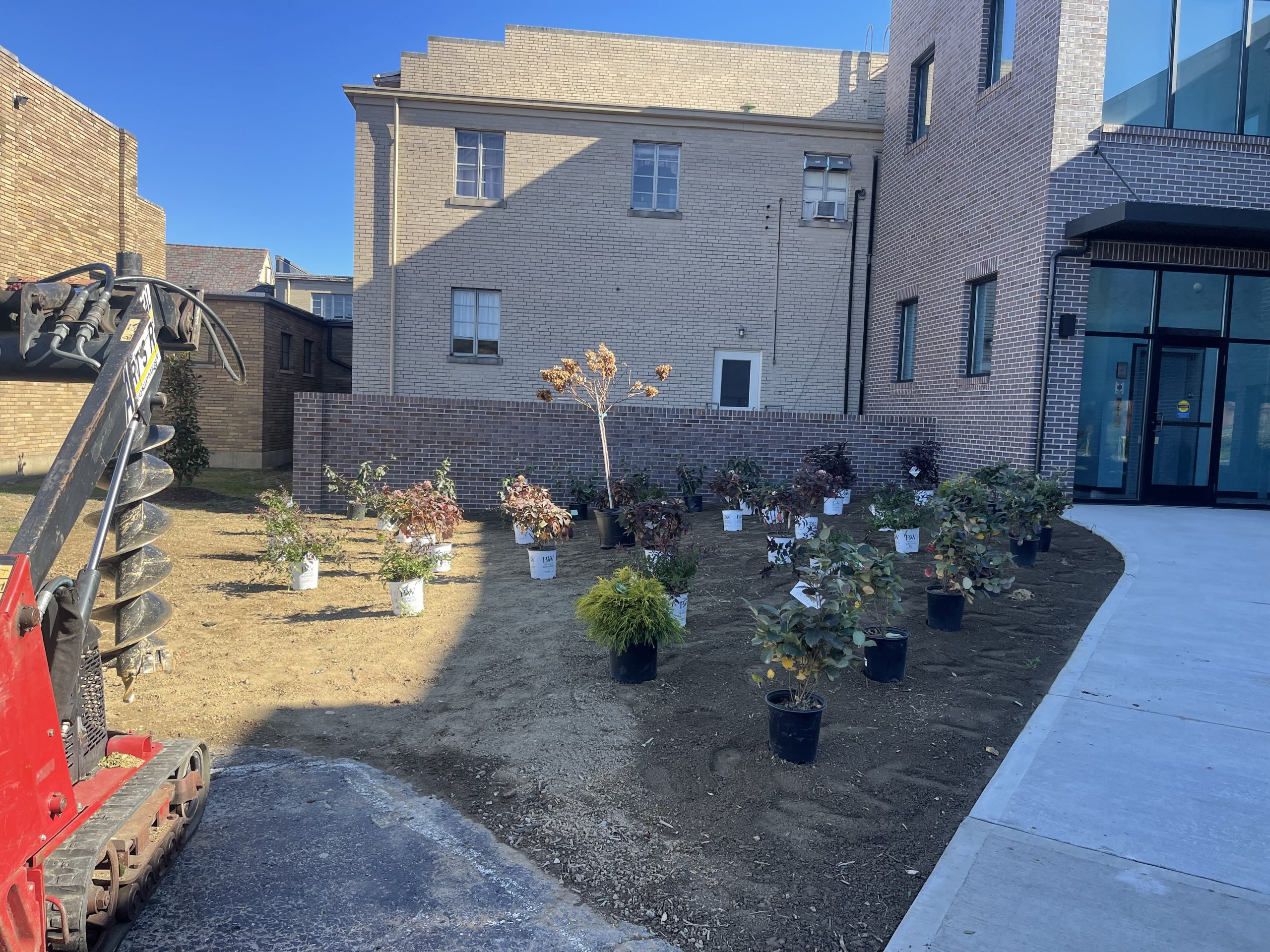 Fall Landscape installation